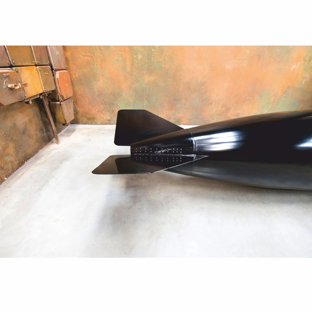 Casa Padrino mesa de centro de lujo en forma de torpedo de 560 cm - Original Tornado Fighter Fuerza A¨¦rea Alemana