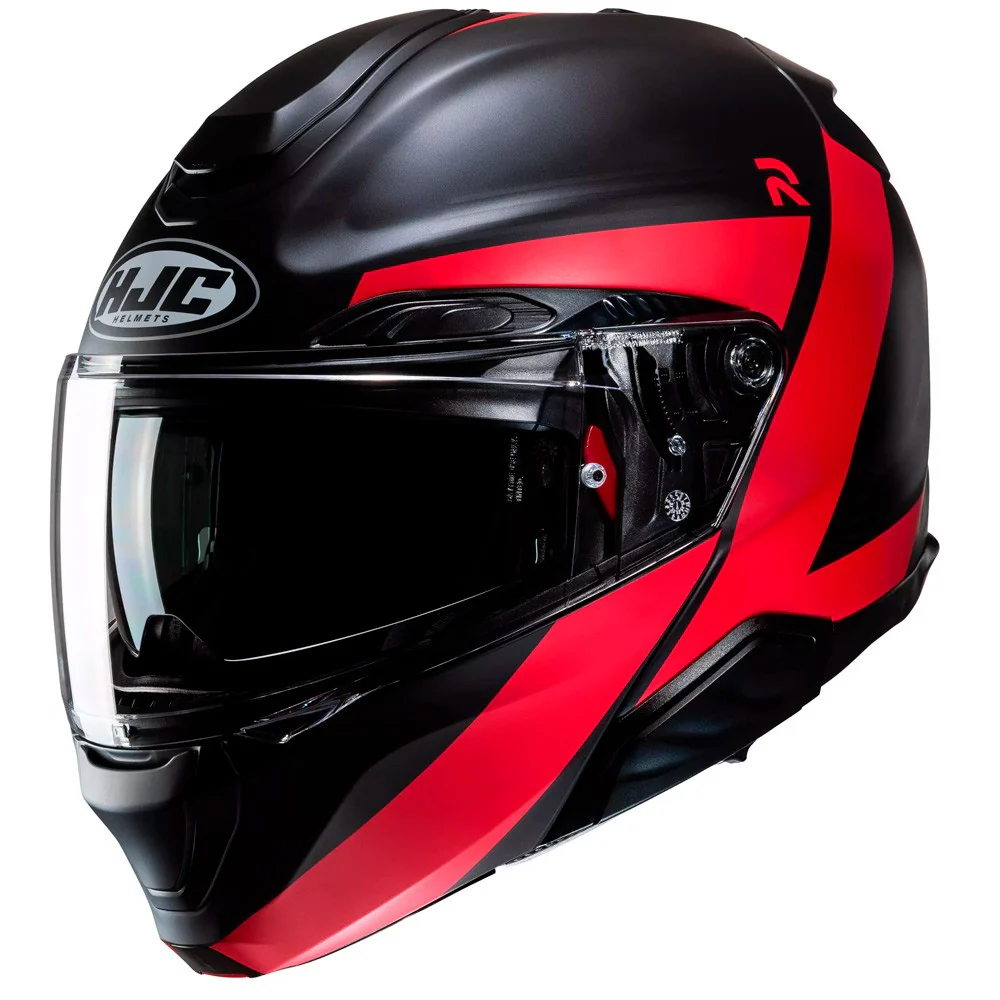 CASCO HJC RPHA 91 ABBES NEGRO / ROJO
