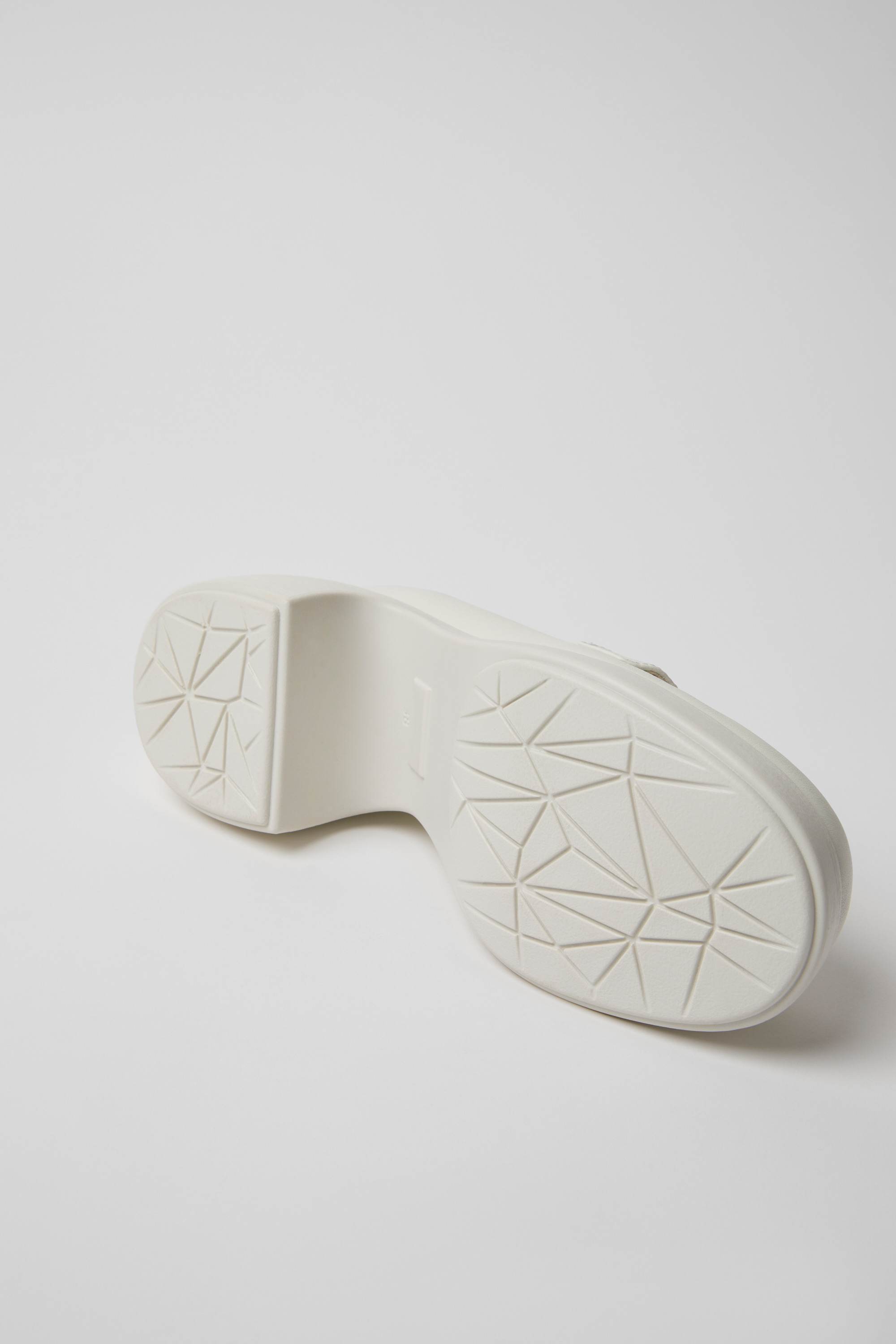 Thelma - White leather shoes for women