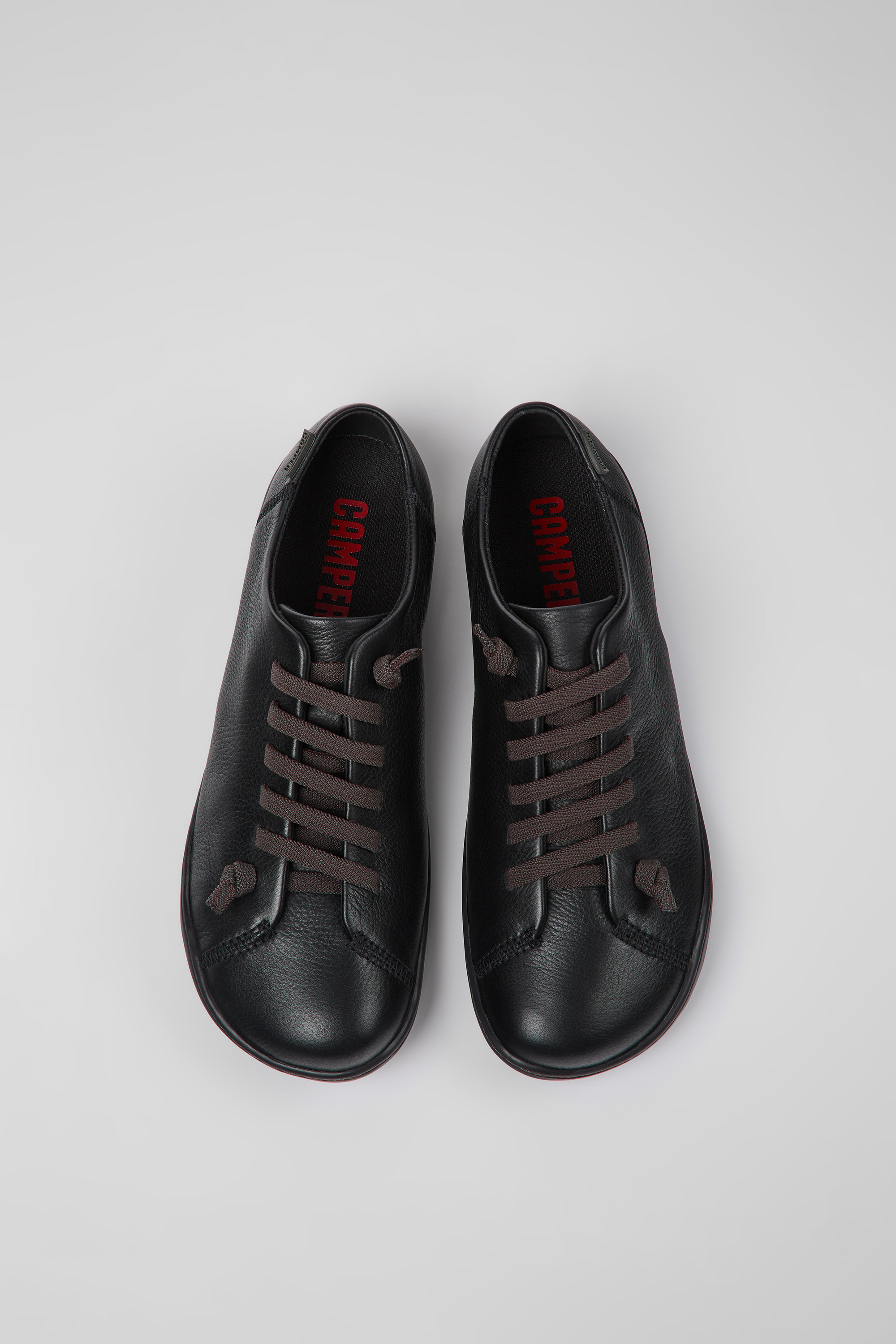 Peu - Black leather shoes for women