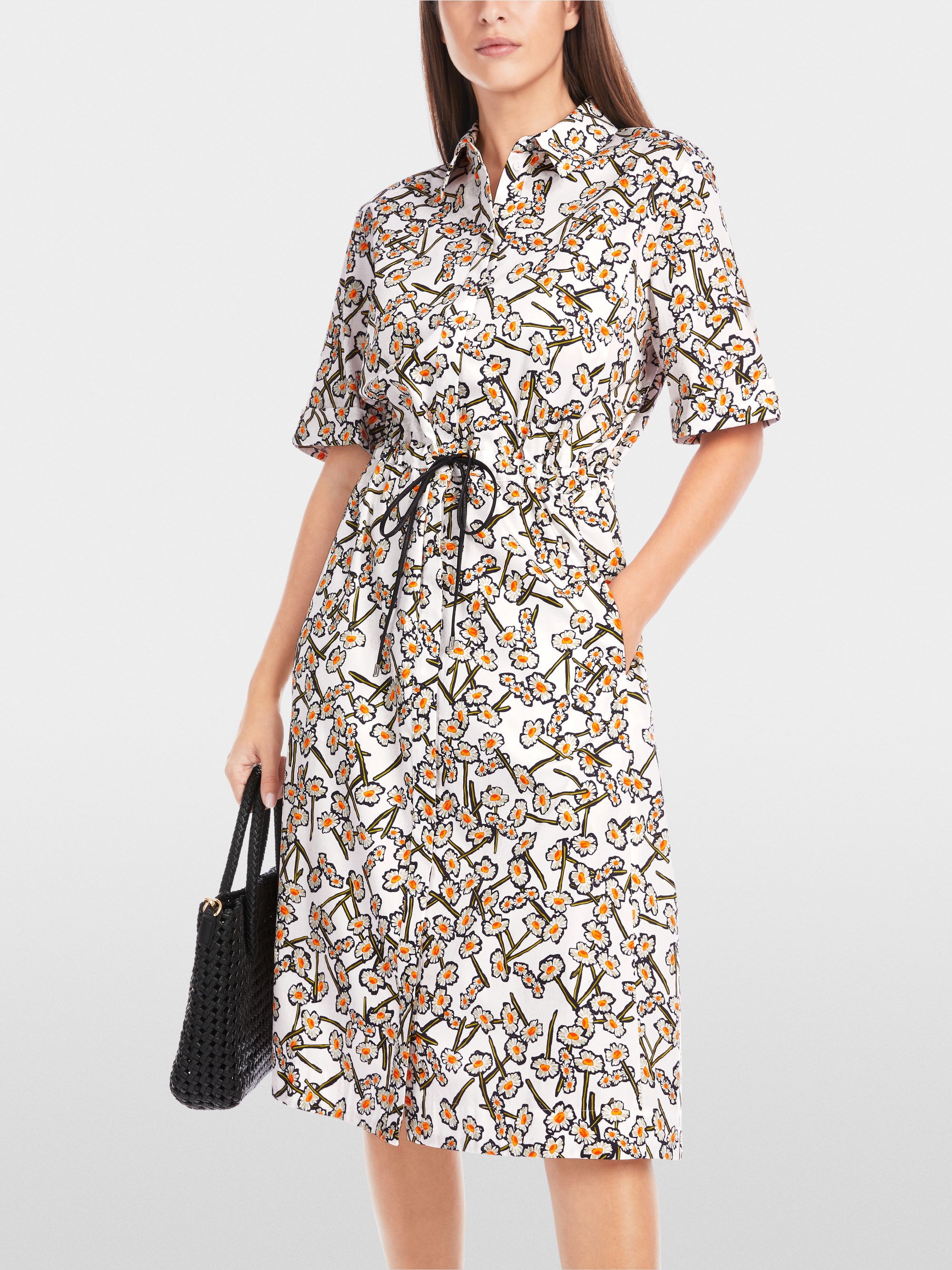 Marc-Cain Printed mini shirt dress