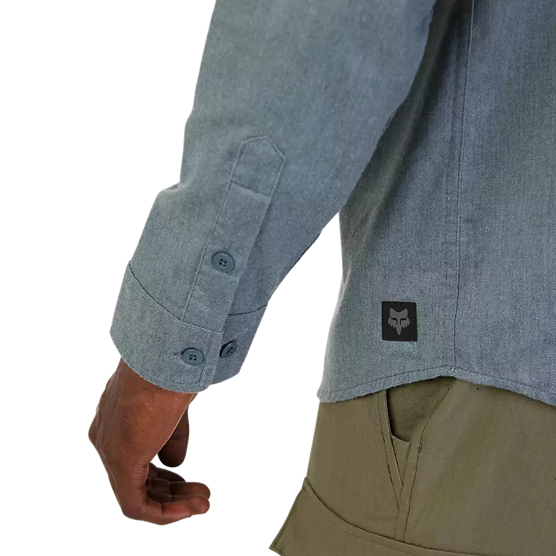 Level Up Woven Long Sleeve Flannel Shirt