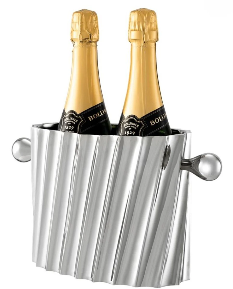 Casa Padrino bronce dise?ador enfriador de vino con dos asas - lujo botella de vino m¨¢s fresco, titular de la botella de vino