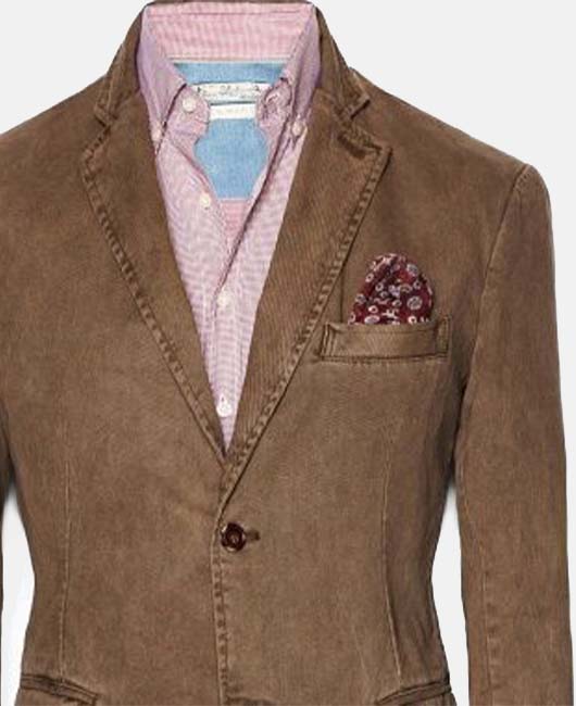 Retro Solid Notch Lapel Single Breasted Pockets Blazer