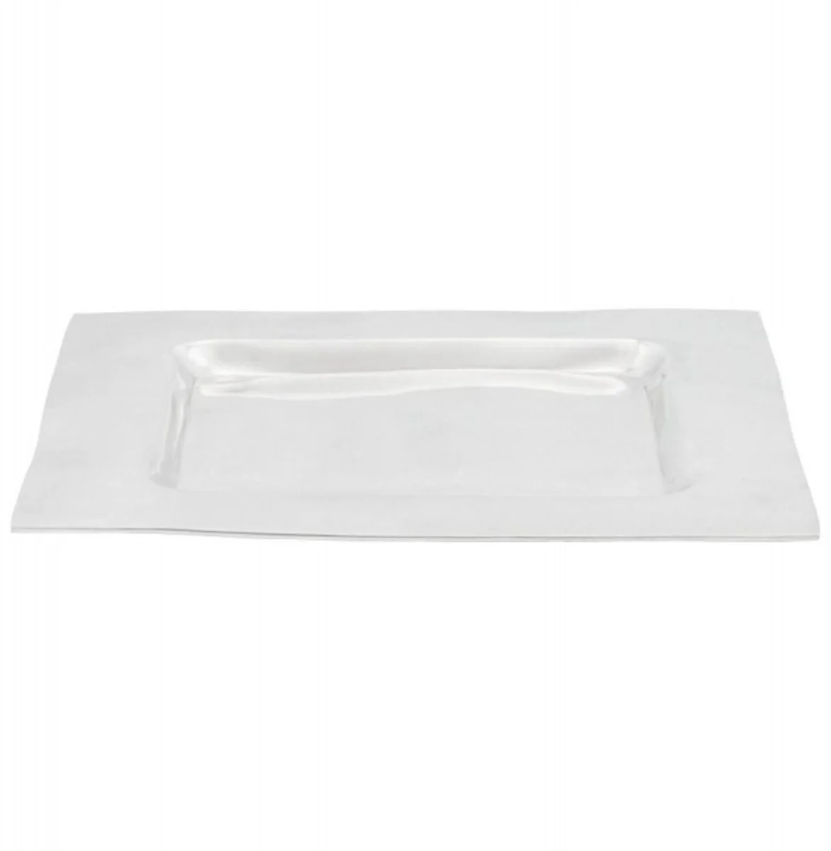 Casa Padrino aluminum tray Rectangular 50 x 46 cm - designer fruit bowl dish