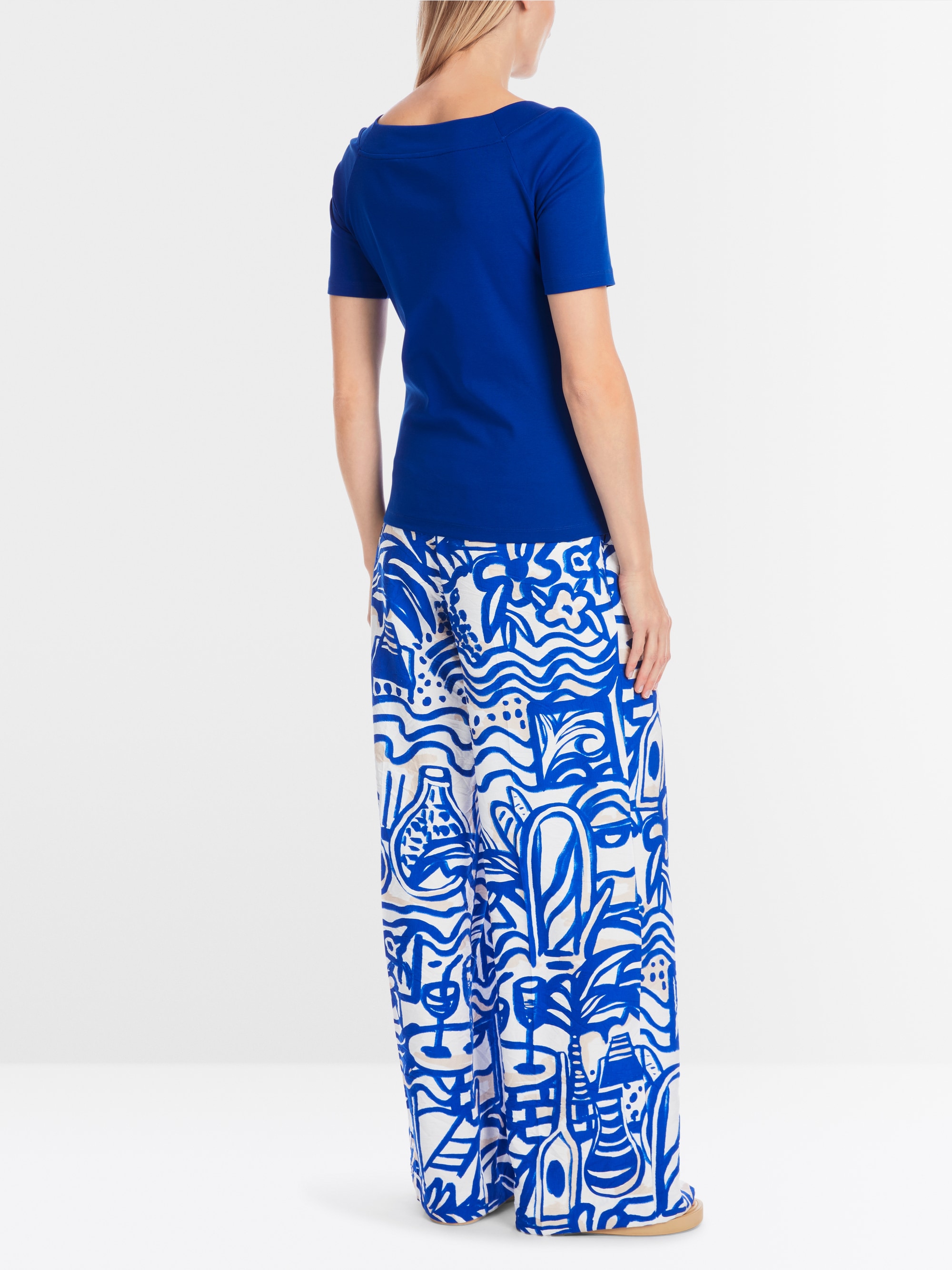 Marc-Cain T-shirt with square neckline