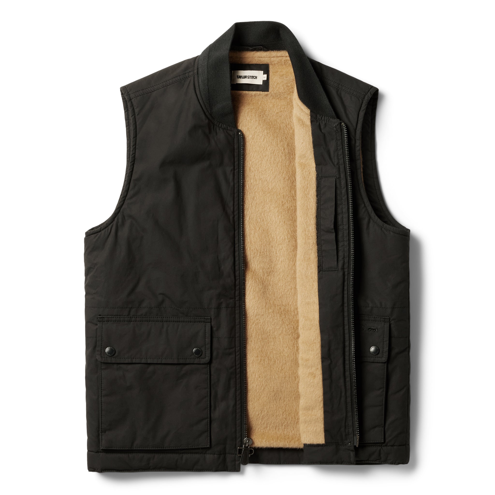 The Ignition Vest in Coal Dry Wax