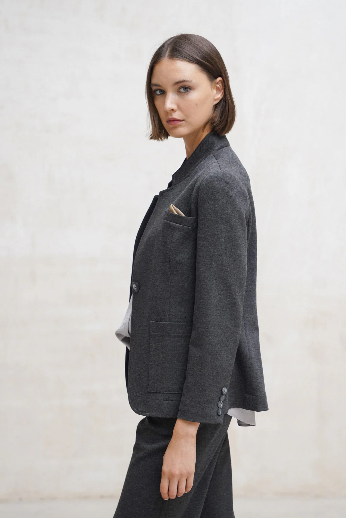 Rivera-spain Chaqueta Ferrara gris antracita