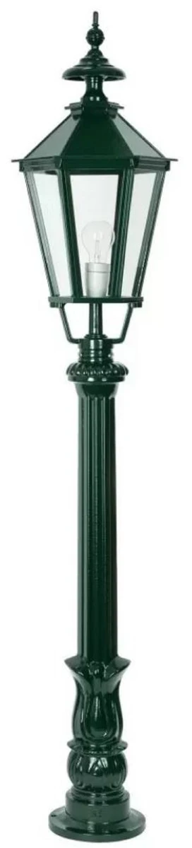 Casa Padrino linterna de jardín barroco 29 x 29 x A. 150 cm - Varios Colores - Lámpara de pie exterior elegante - Iluminación exterior nostálgica