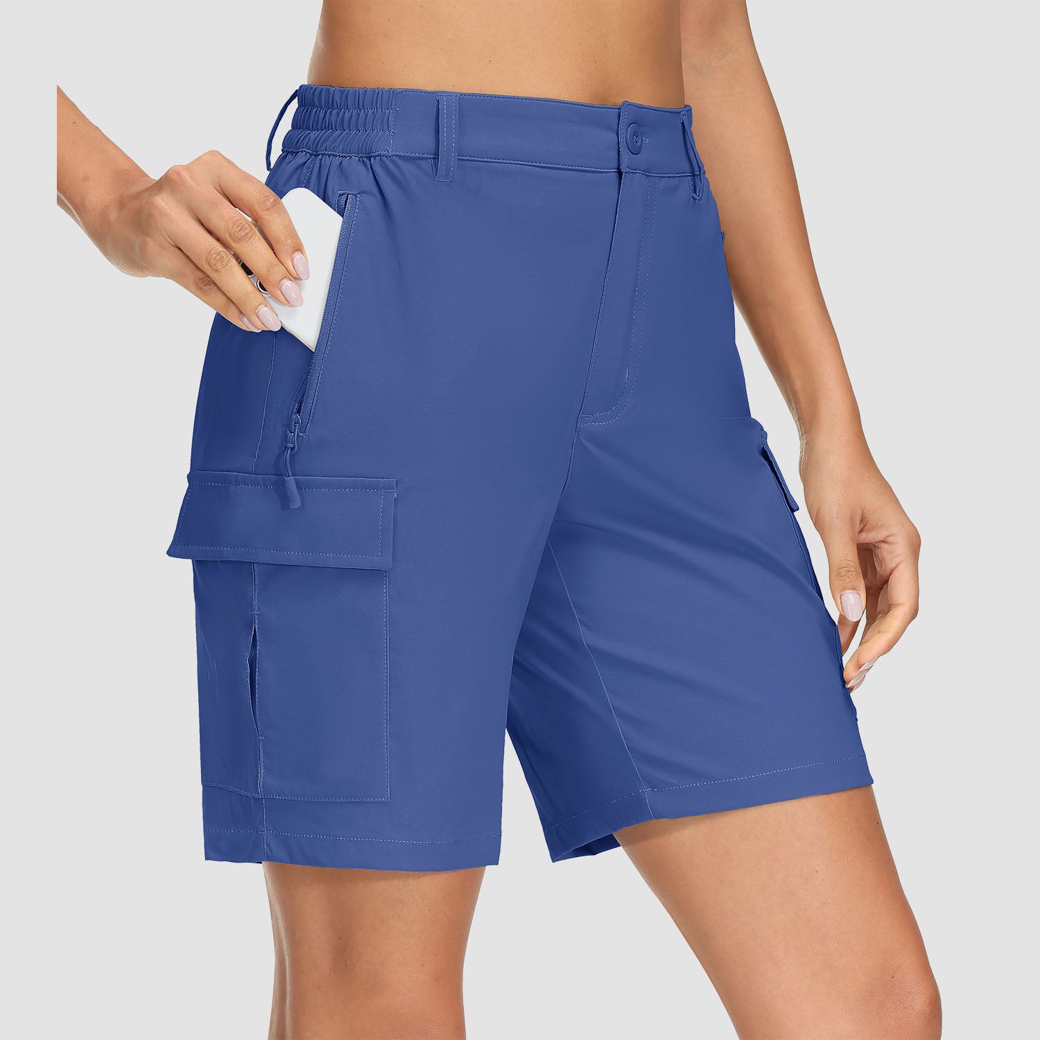 Women's Hiking Shorts Cargo Shorts Quick Dry with 5 Pockets Water-Resistant Ripstop