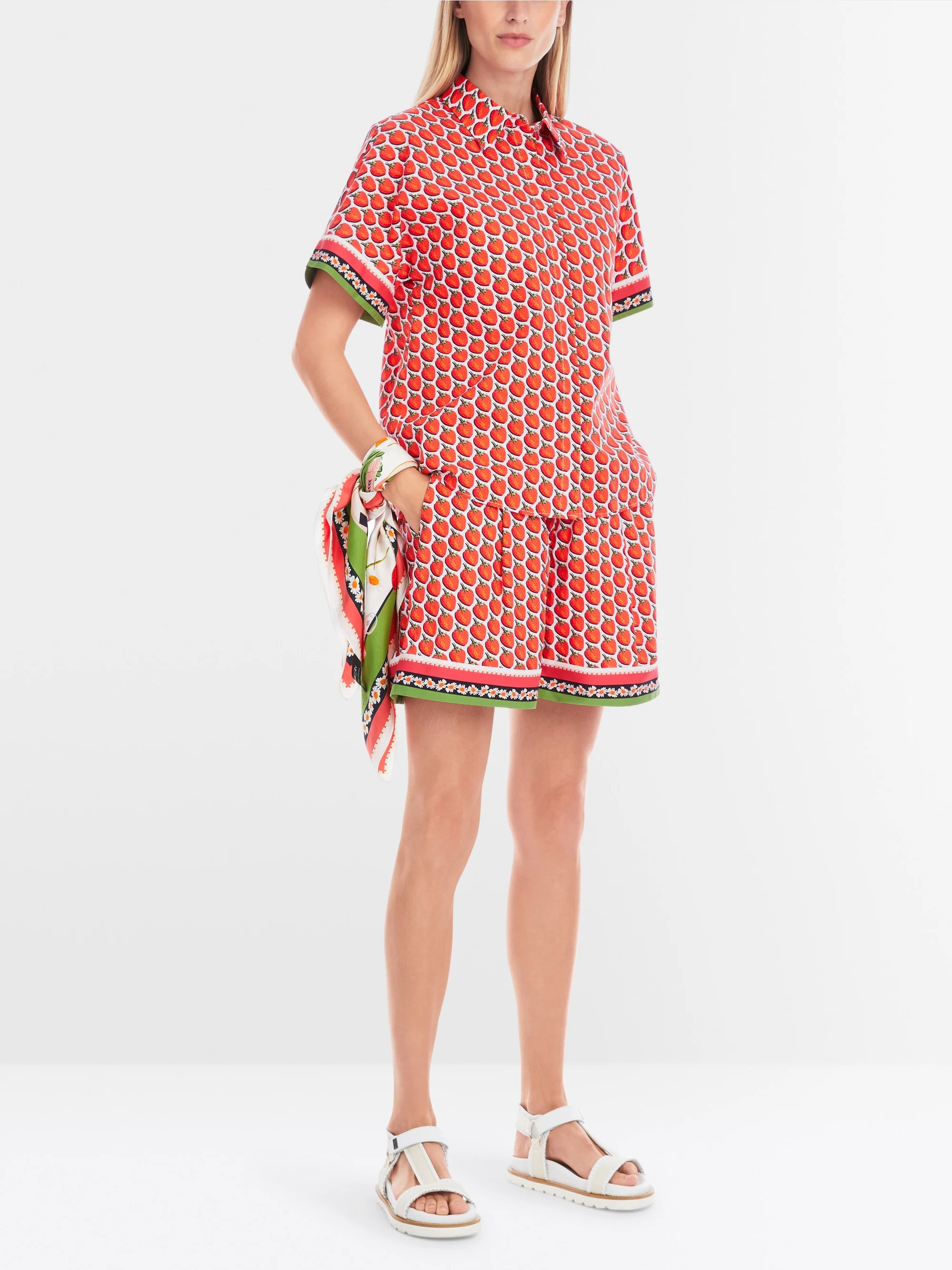 Marc-Cain Patterned Rethink Together shirt blouse