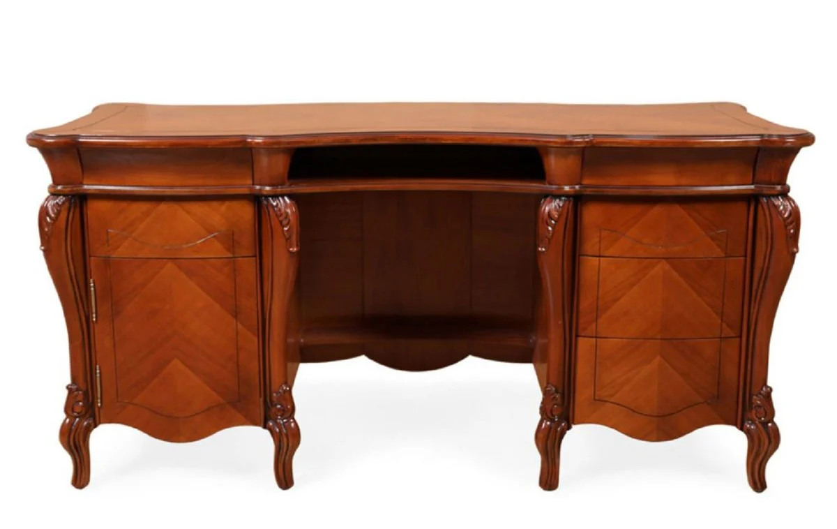 Casa Padrino escritorio barroco de lujo marr¨®n 166 cm - Muebles de oficina de estilo barroco