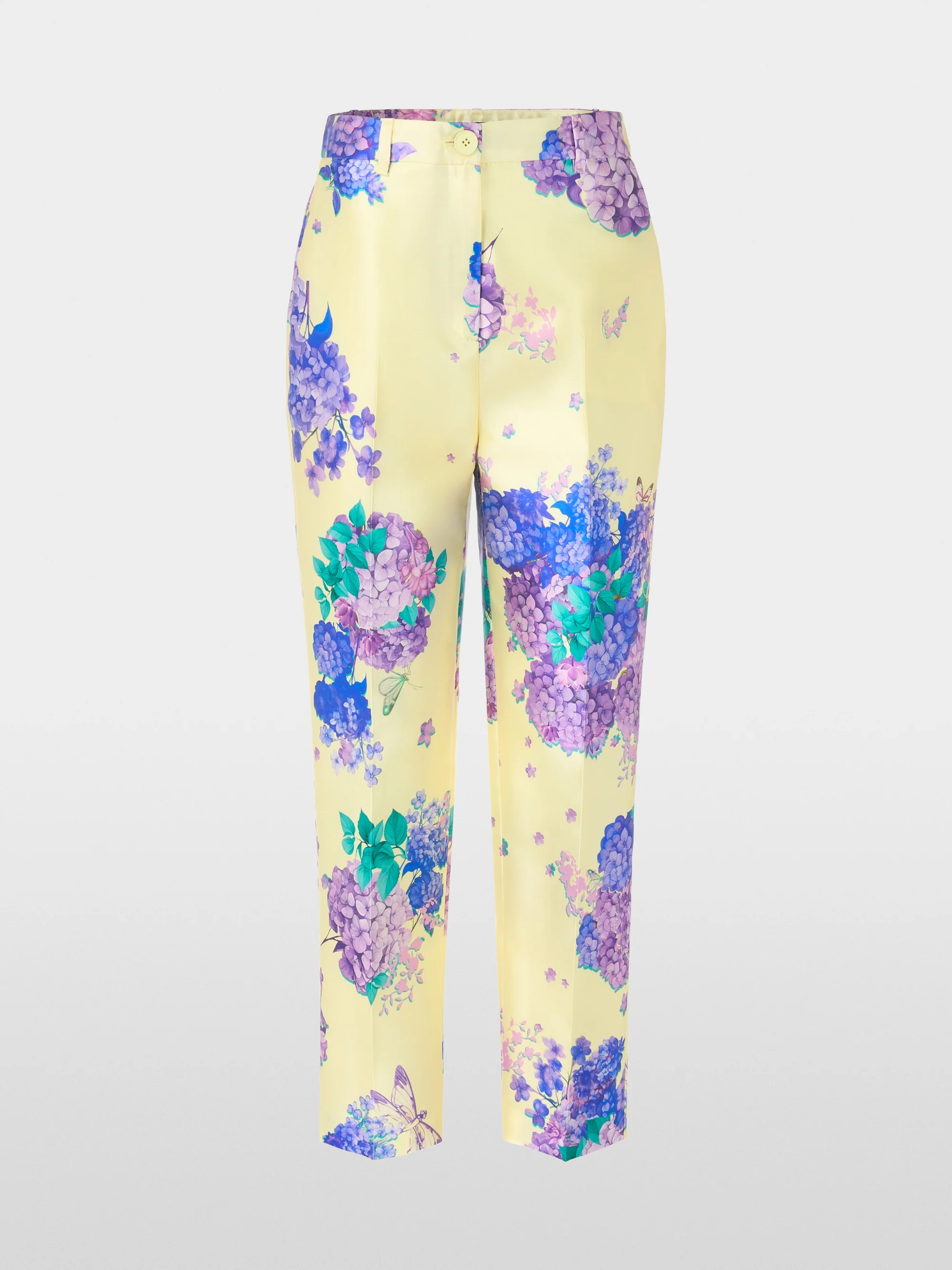 Marc-Cain FORDON printed high-waist trousers