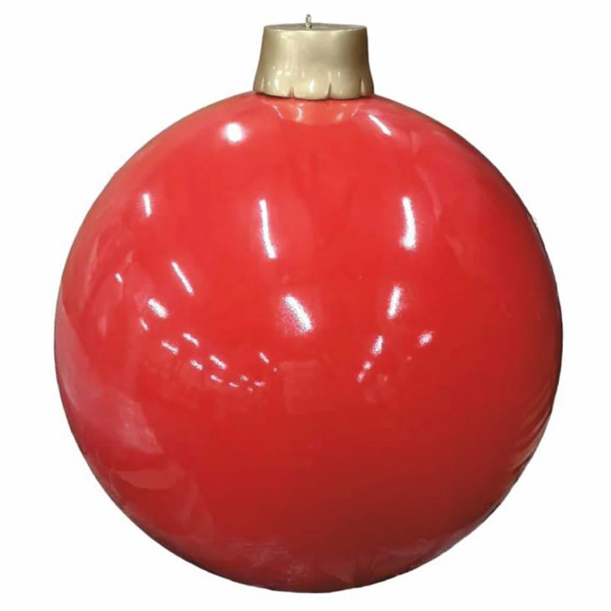 Casa Padrino bola decorativa para ¨¢rbol de Navidad XXL roja / oro ? 100 cm - Decoraci¨®n navide?a