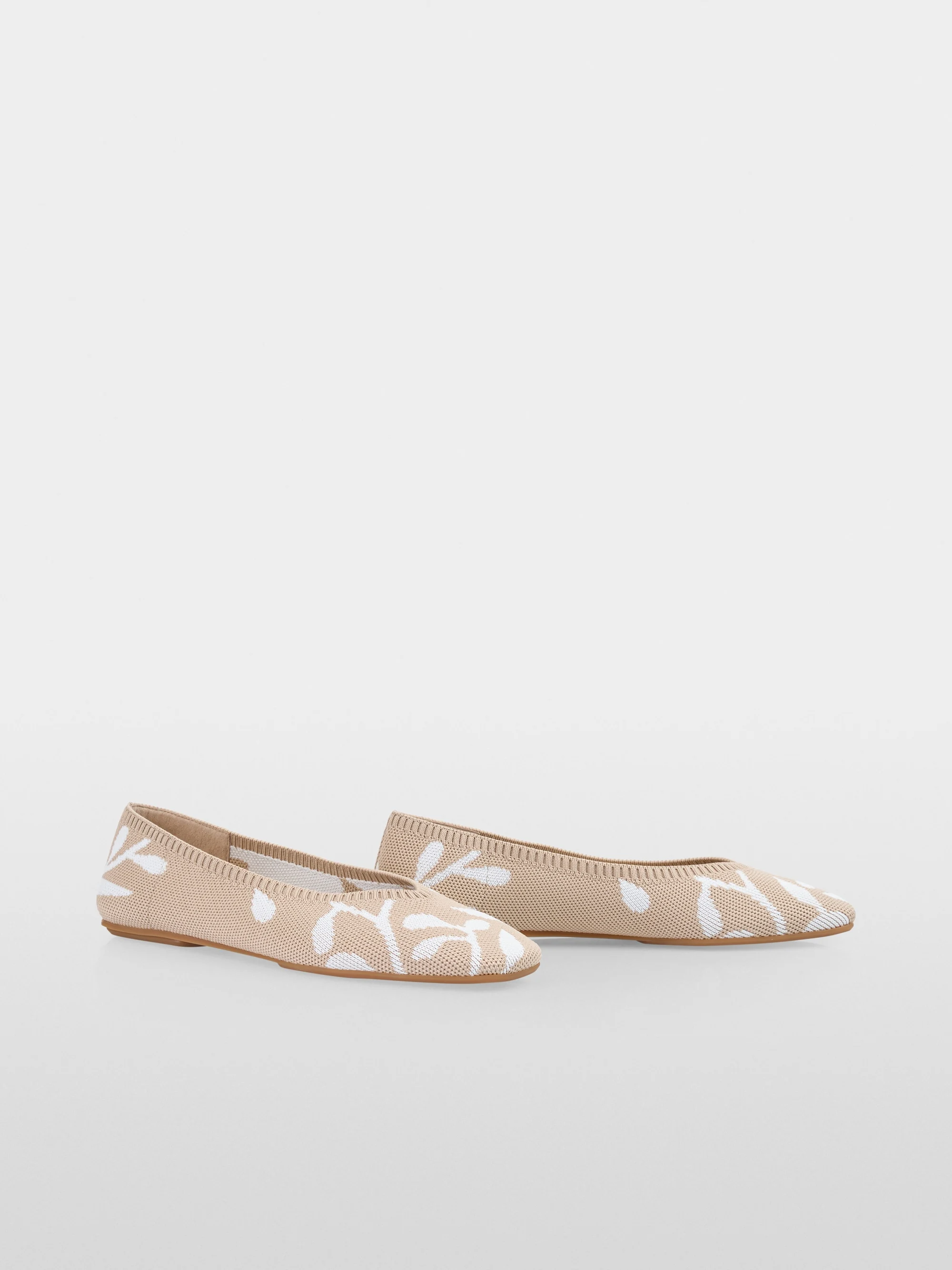 Marc-Cain Ballerinas in patterned techno-knit