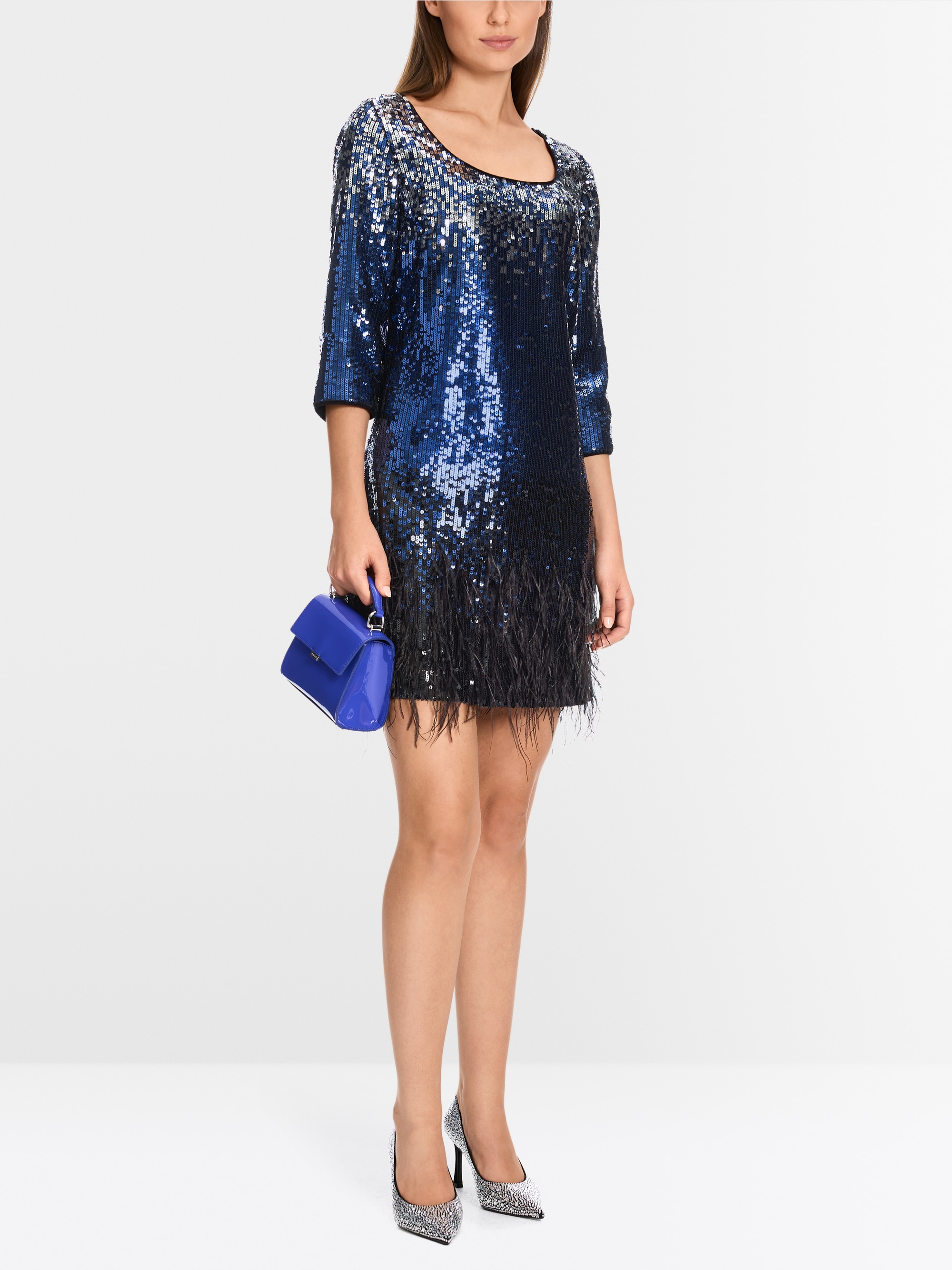 Marc-Cain Dress with feather application