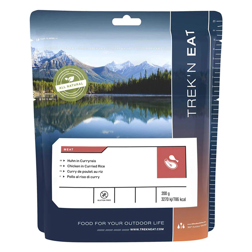 Comida liofilizada Trek'n Eat 200 g - Pollo con arroz al curry