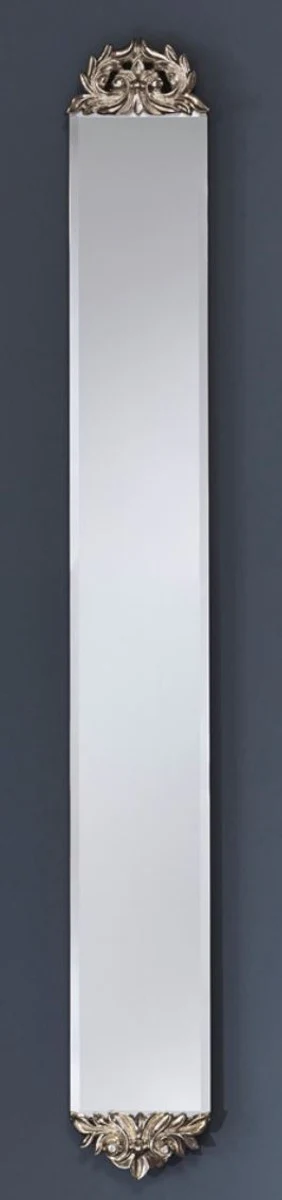 Casa Padrino espejo barroco plata 15 x H. 124 cm - Muebles y Accesorios de Estilo Barroco