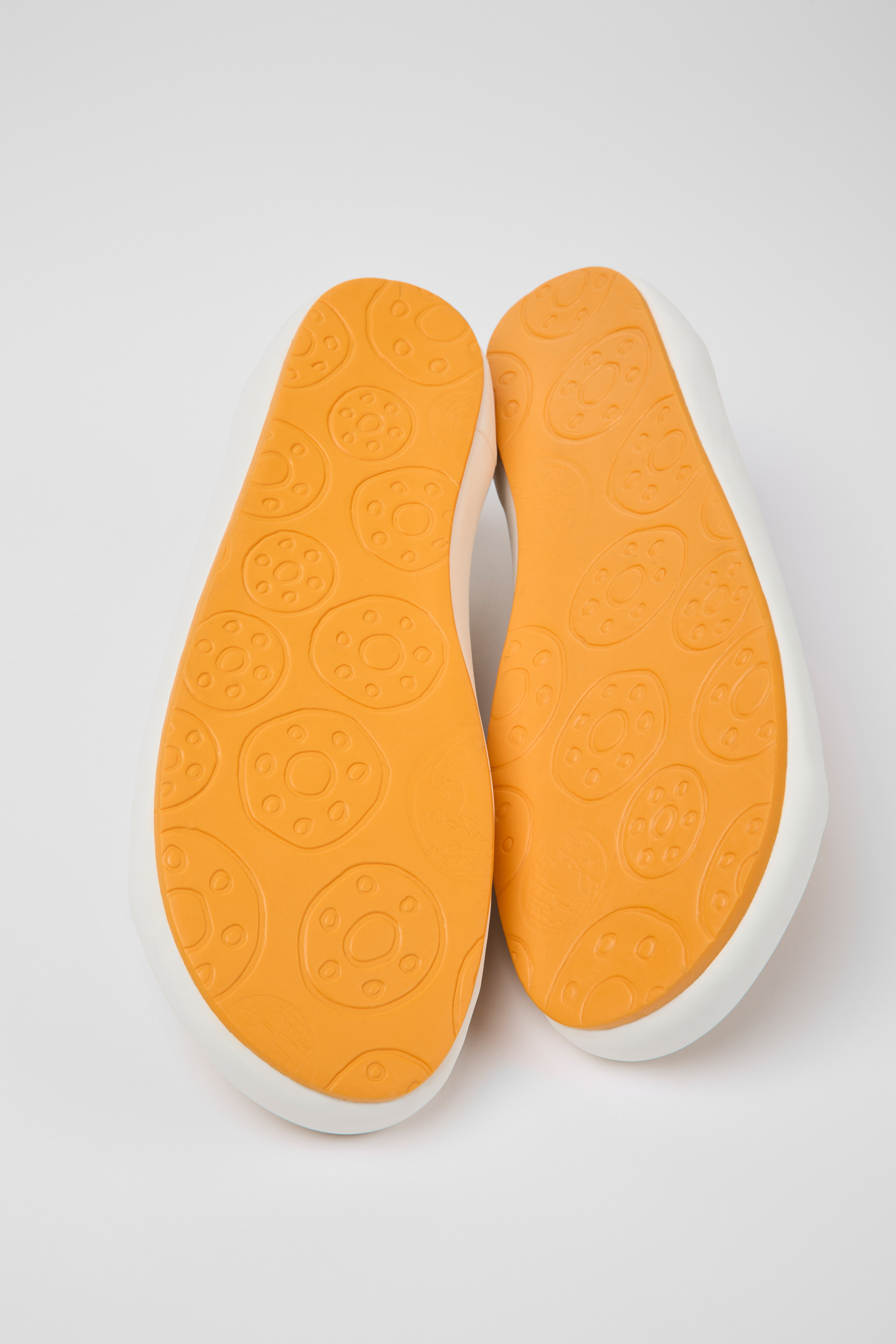 Peu Rambla - Beige textile sneakers for men