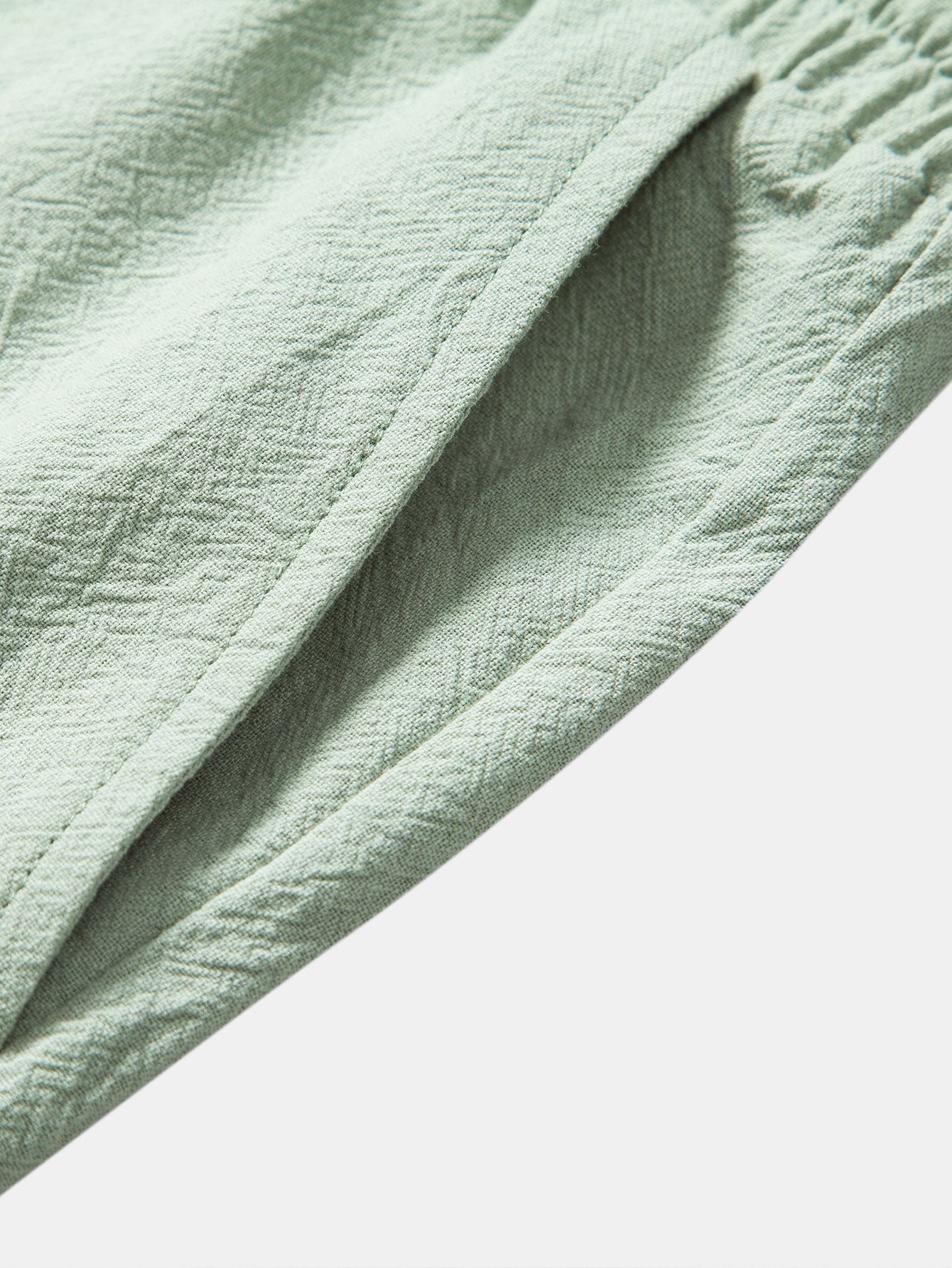 Textured Cotton Revere Shirt & 5