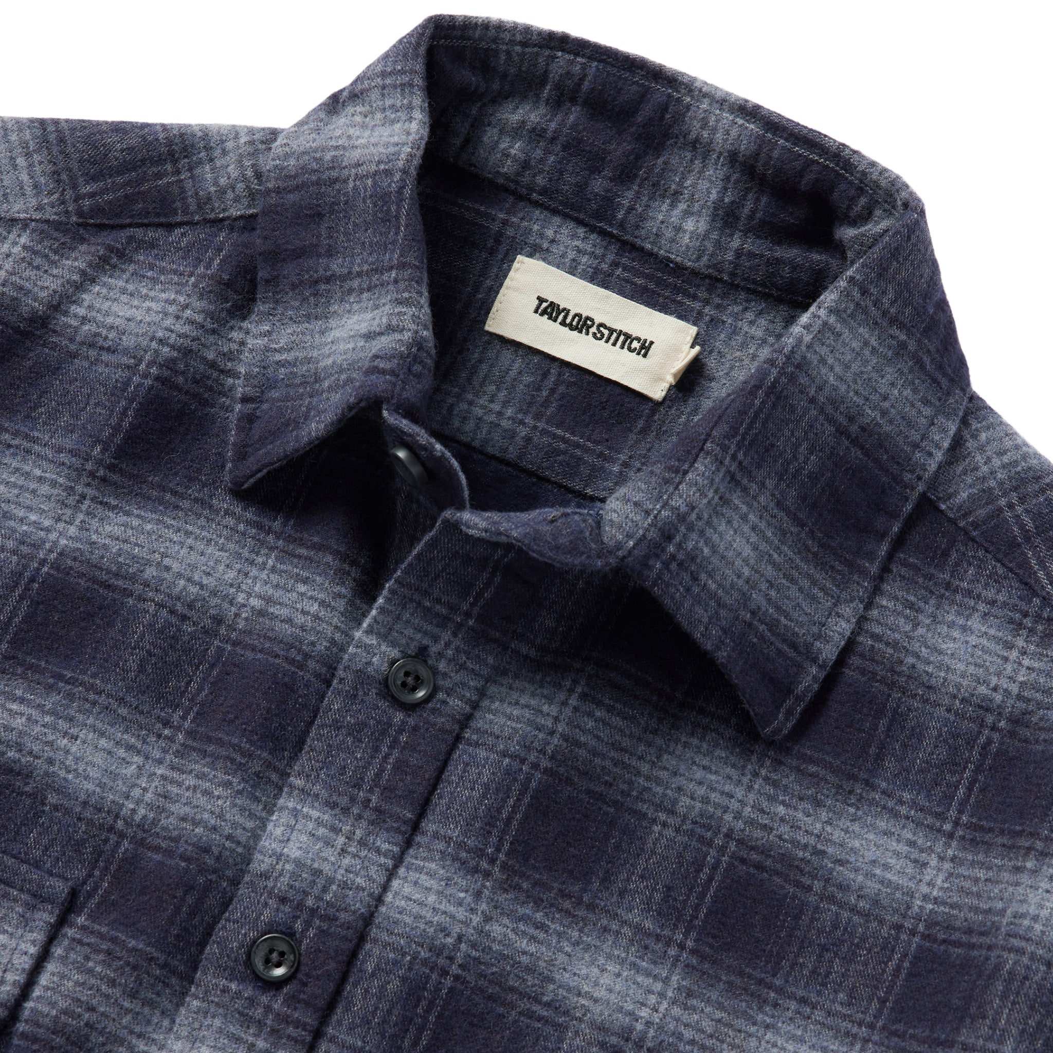 The Yosemite Shirt in Navy Shadow Plaid
