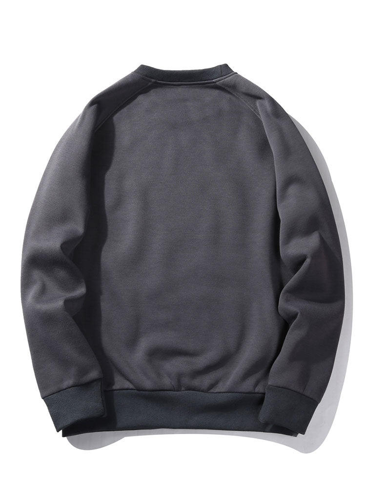 LA Letter Print Sweatshirt