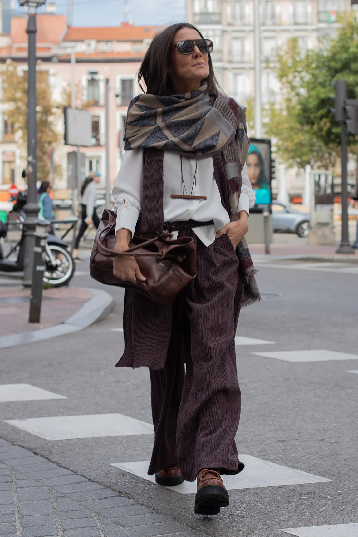 Rivera-spain Chaleco Siena burdeos