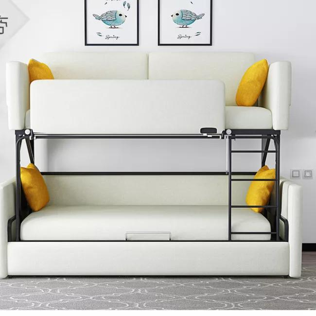Folding sofa bunk bed