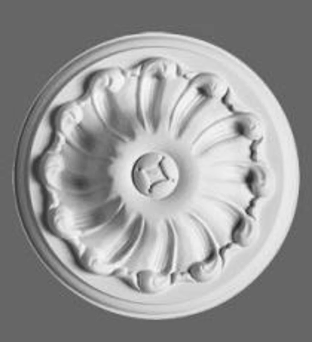 Casa Padrino stucco rosette 15 x 15 cm ceiling stucco ceiling rose stucco rosette Wall rosette stucco wall