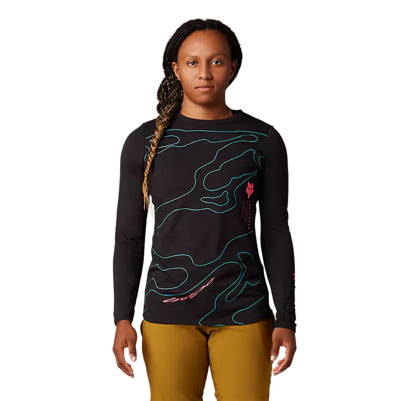Womens Ranger Lunar Mid Long Sleeve Jersey