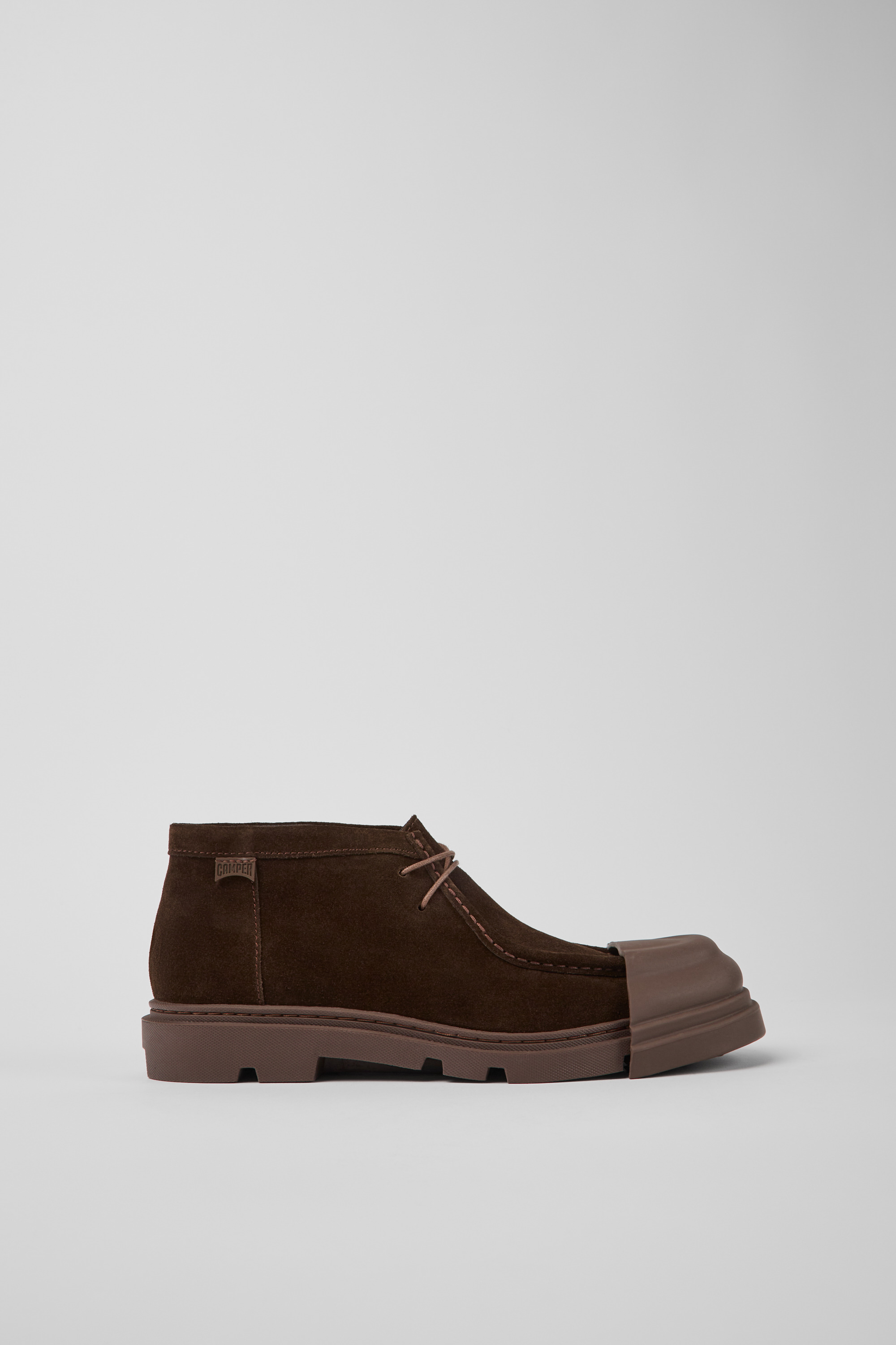 Junction - Brown nubuck shoes for women