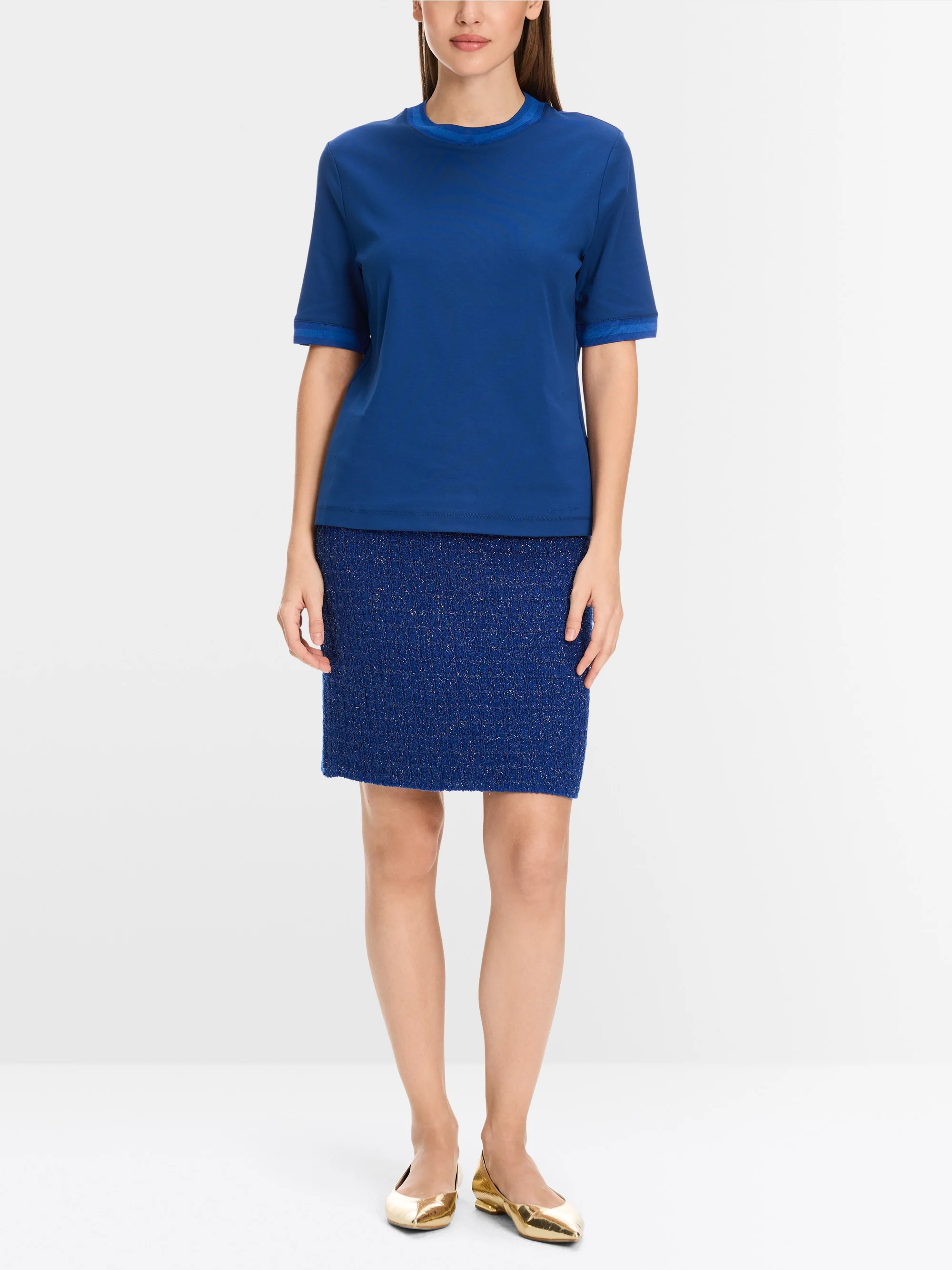 Marc-Cain T-shirt made from firm cotton jersey