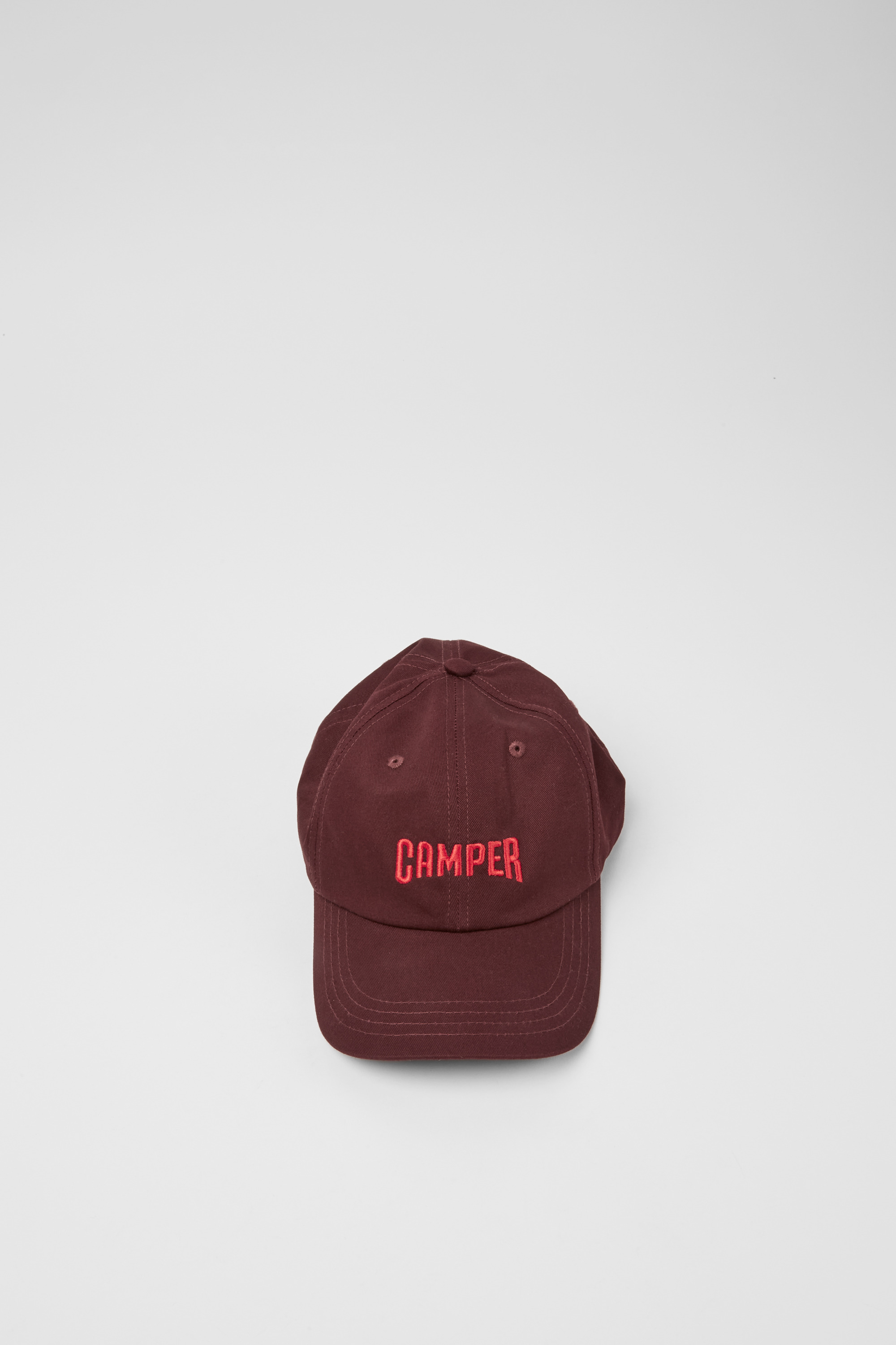 Cap - Burgundy cap with Camper logo