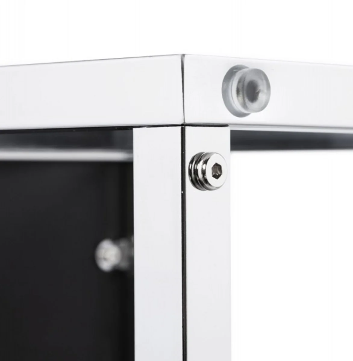 Casa Padrino Design side table Black / Chrome 42 x 42 x 44 cm - Table - Hotel Cafe Restaurant practice law firm establishment