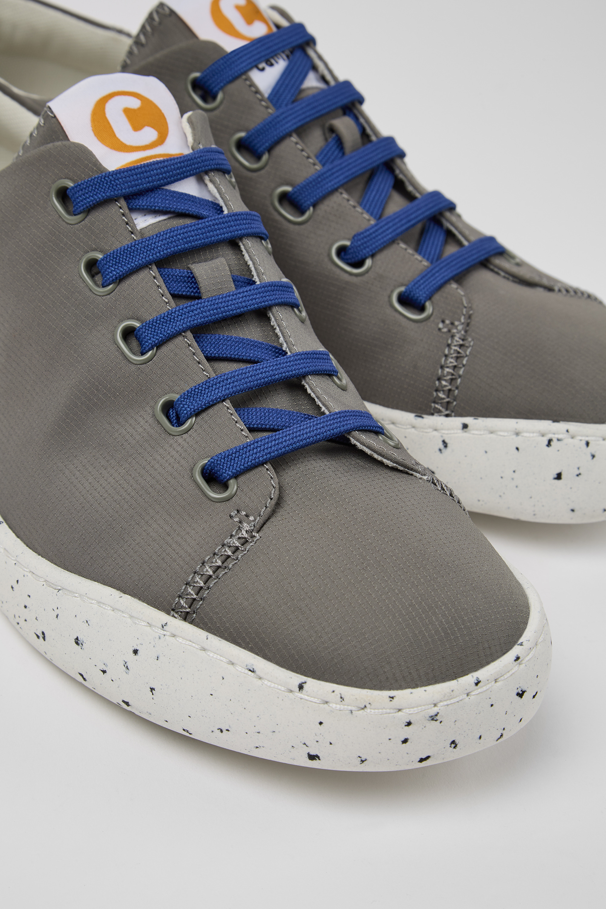 Peu Touring - Grey recycled PET sneakers for men
