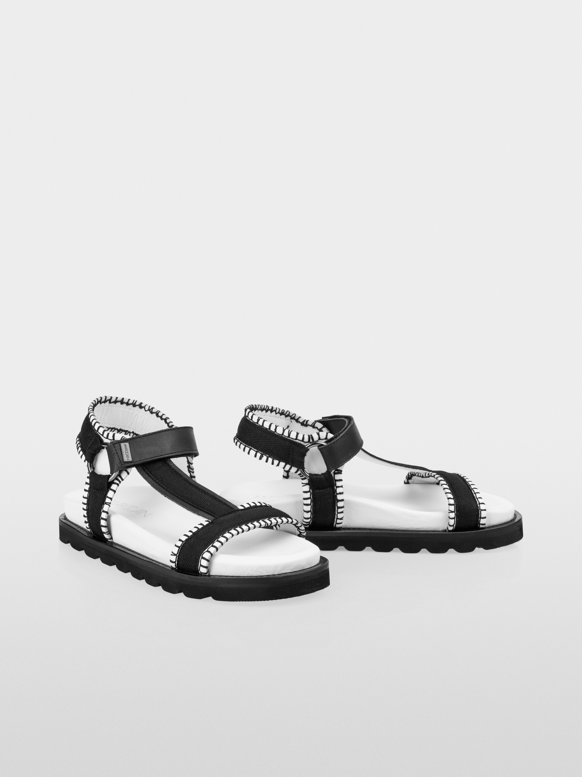 Marc-Cain Sporty sandals with Velcro fastener