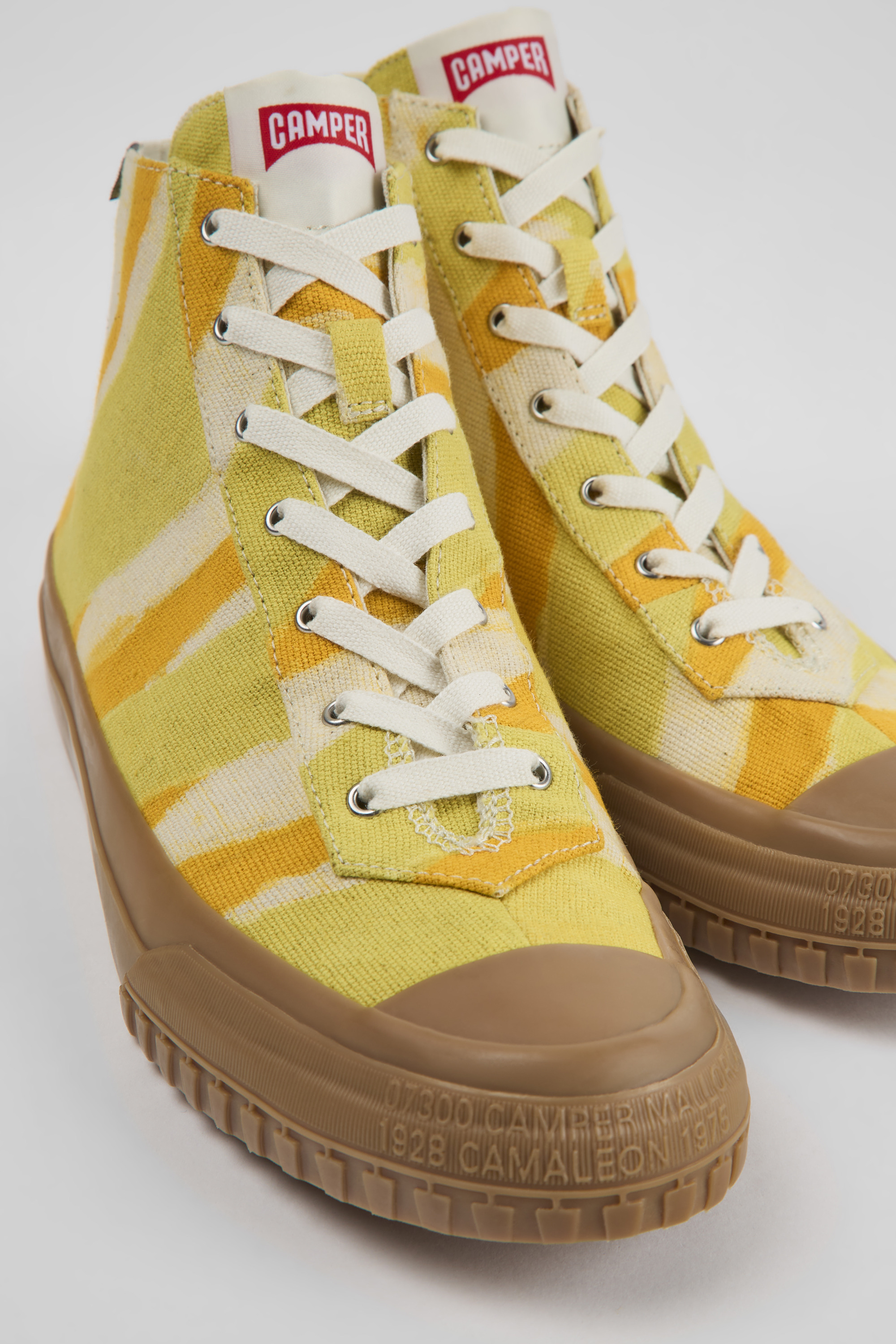 Camper x EFI - Multicolored organic cotton sneakers for women