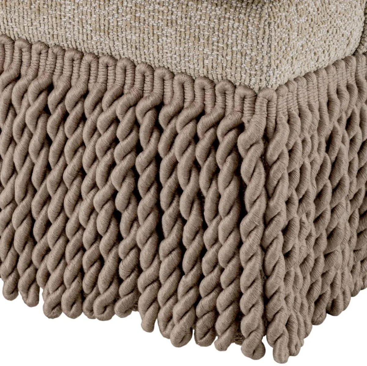 Casa Padrino sof¨¢ de sal¨®n de lujo beige 277 x 101 x A. 77 cm