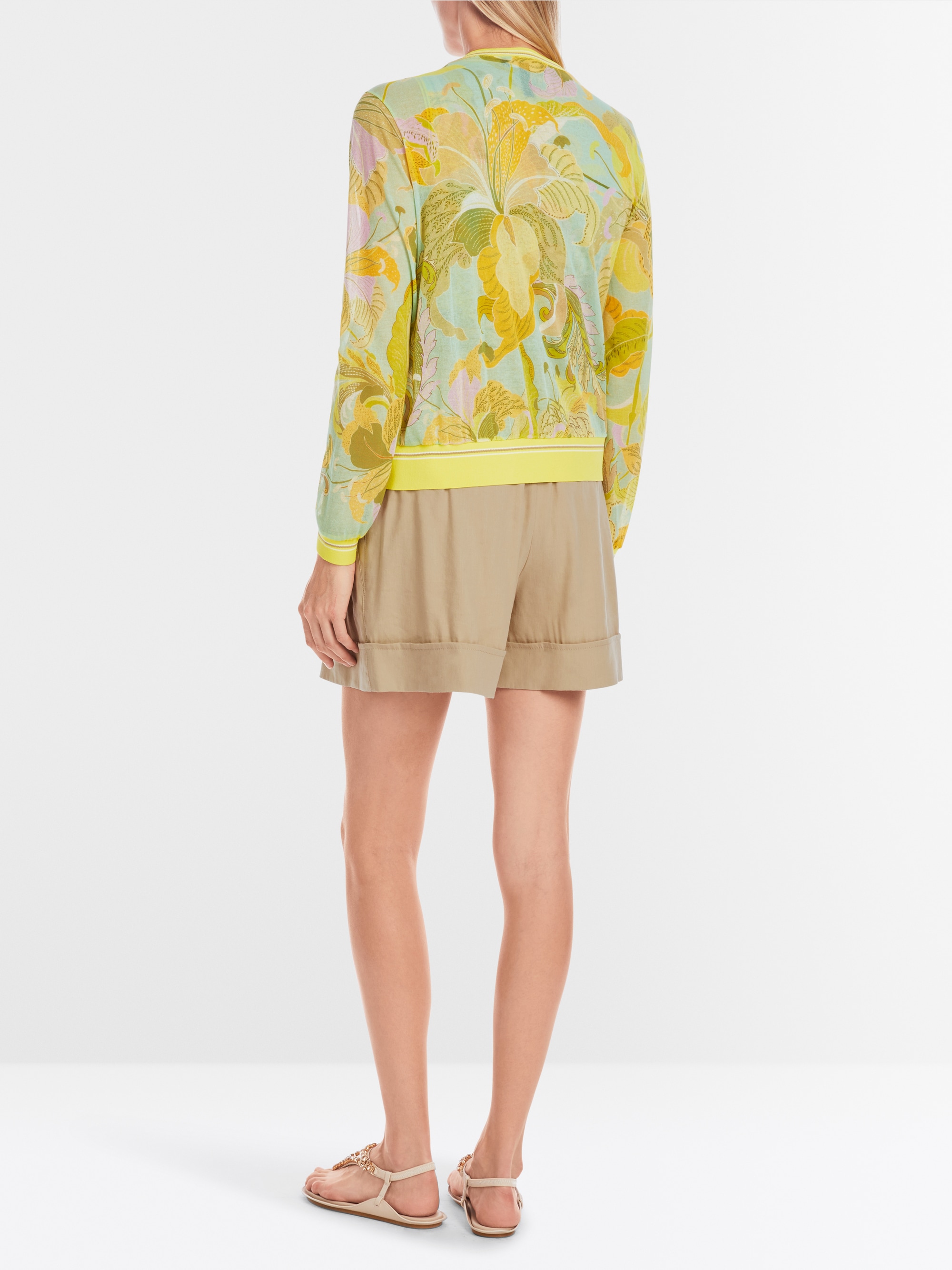 Marc-Cain Print cardigan - Knitted in Germany