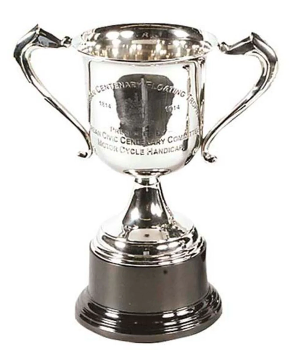 Casa Padrino trofeo de plata 29 x 16 x H. 32 cm - decoración de lujo