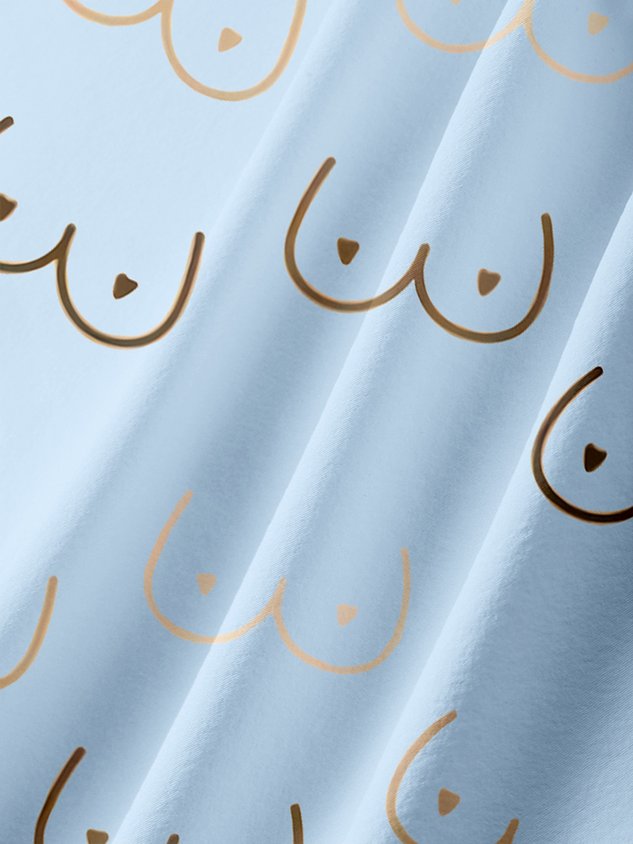 Geometric Line Drawing Chest Pocket Short Sleeve Casual Shirt