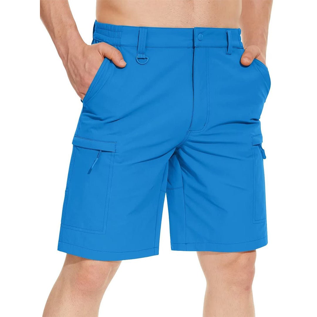 Men's Casual Quick-Dry 5 Pockets Cargo Short