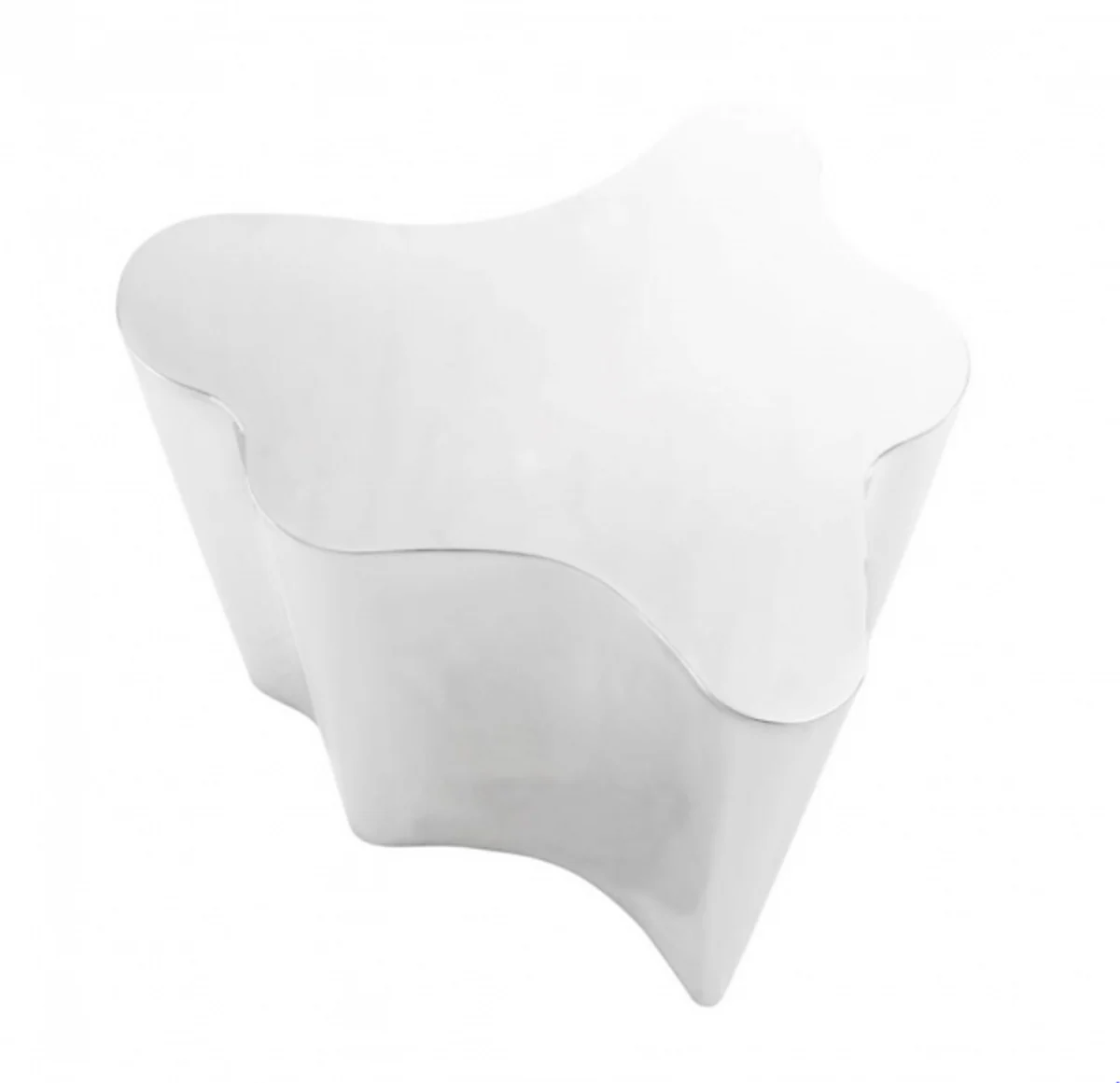 Casa Padrino luxury art deco designer side table 67 x 61 x H. 55 cm - Designer Side Table Furniture