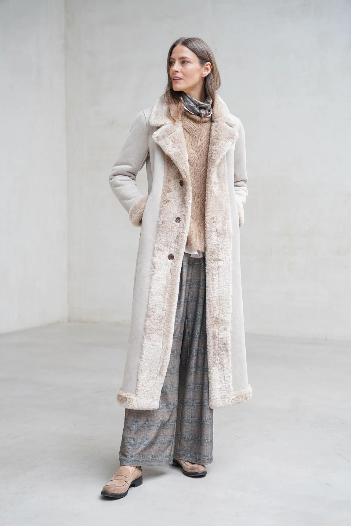 Rivera-spain Abrigo Oria reversible arena