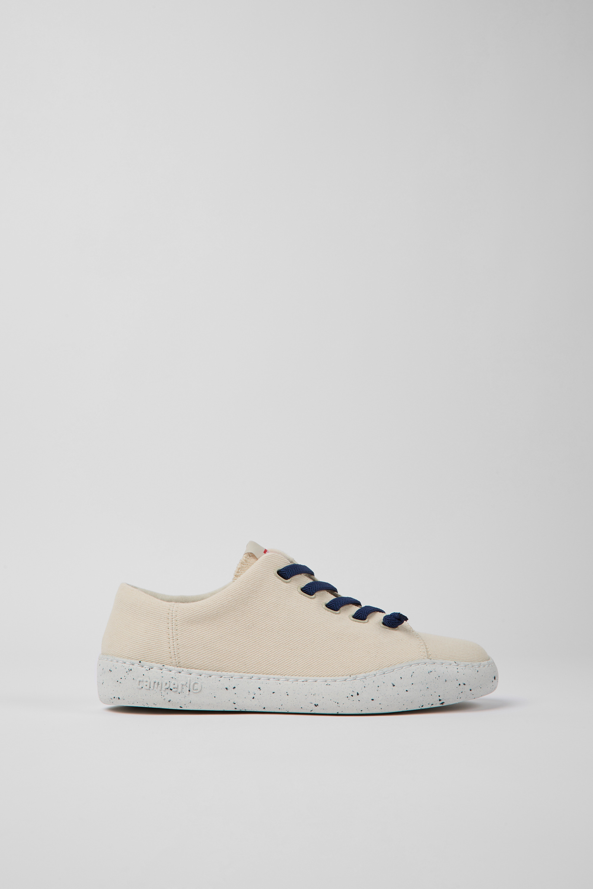 Peu Touring - Beige textile sneakers for women