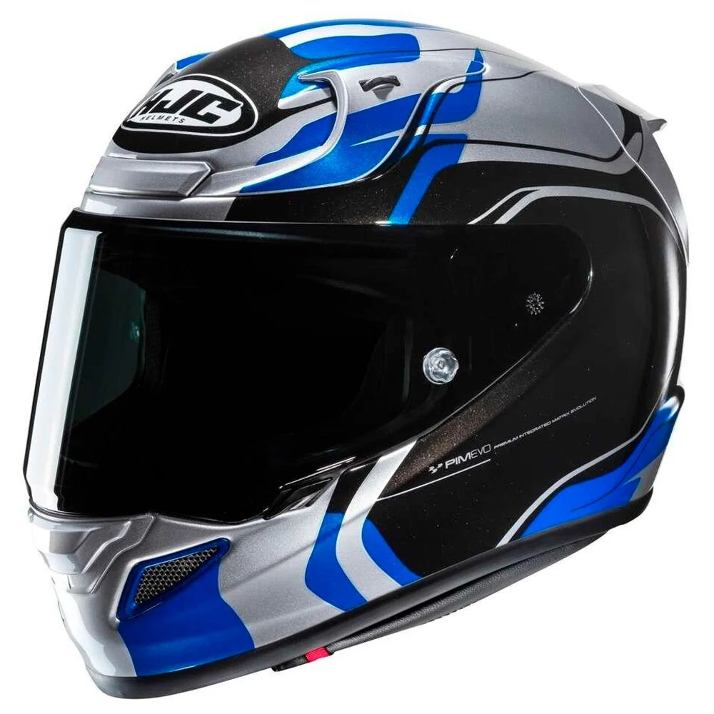 CASCO HJC RPHA 12 LAWIN - GRIS / AZUL