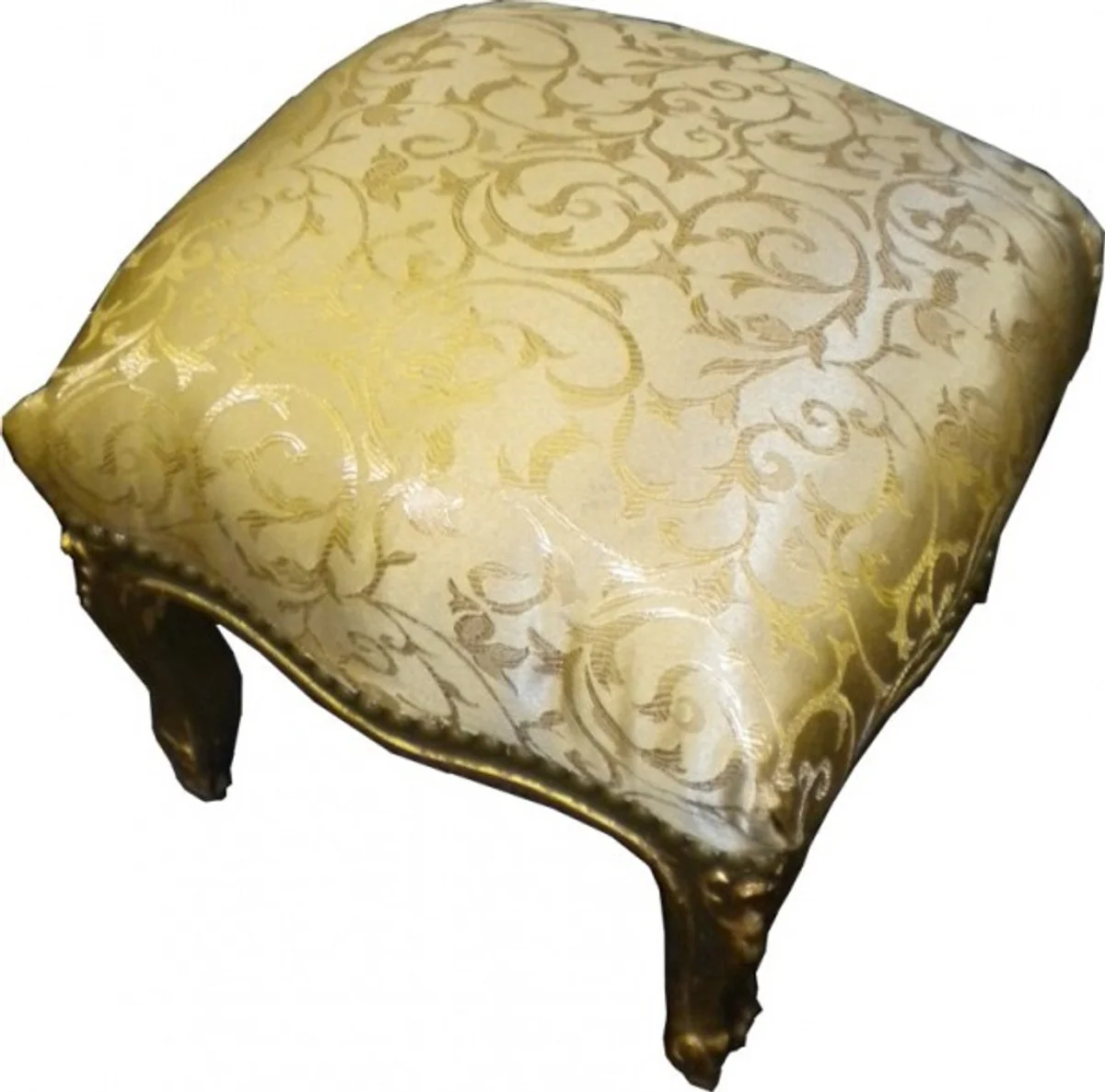 Barroca del modelo del oro escabel / Oro