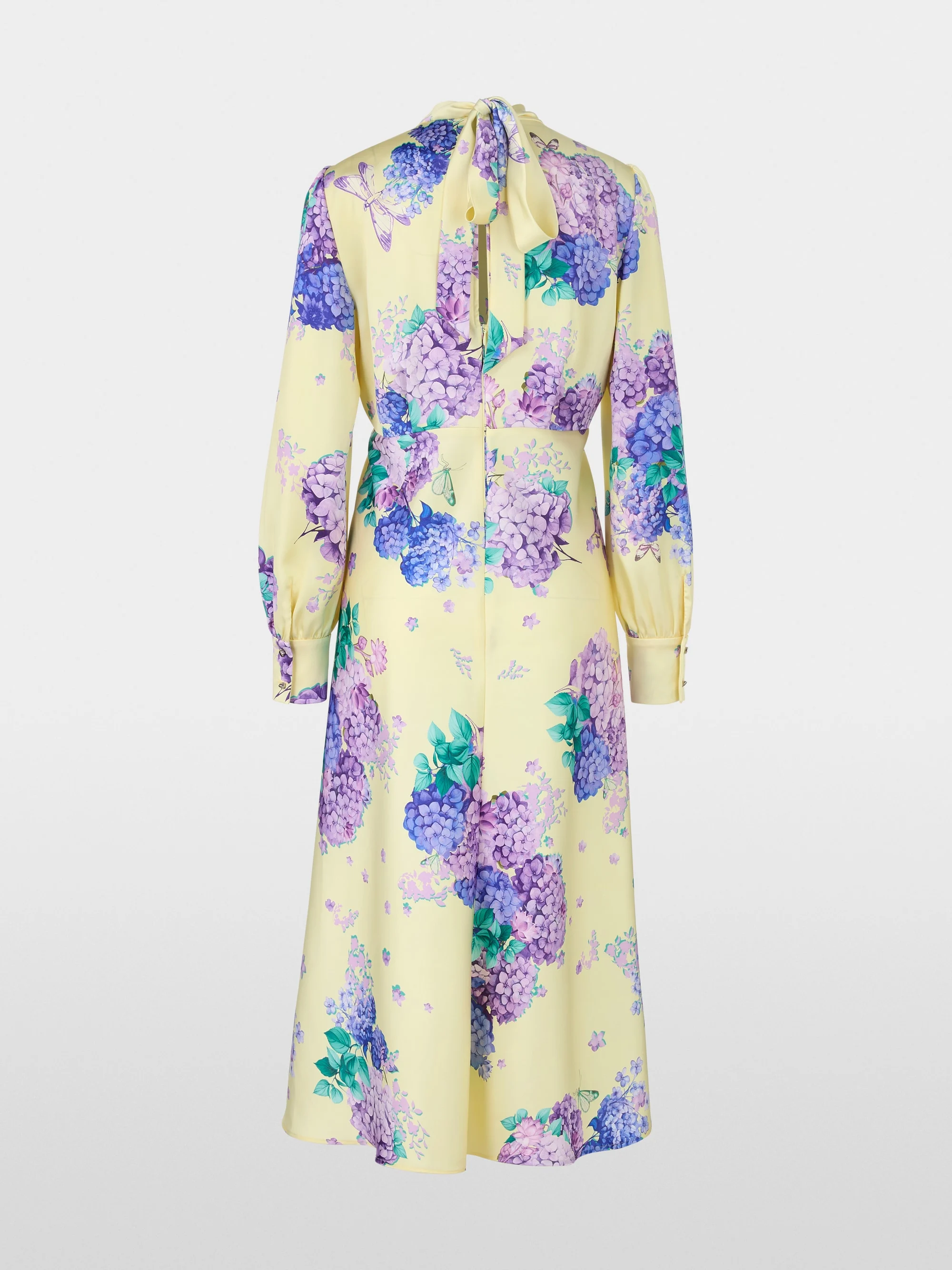 Marc-Cain 70s Rethink Together pussy bow dress