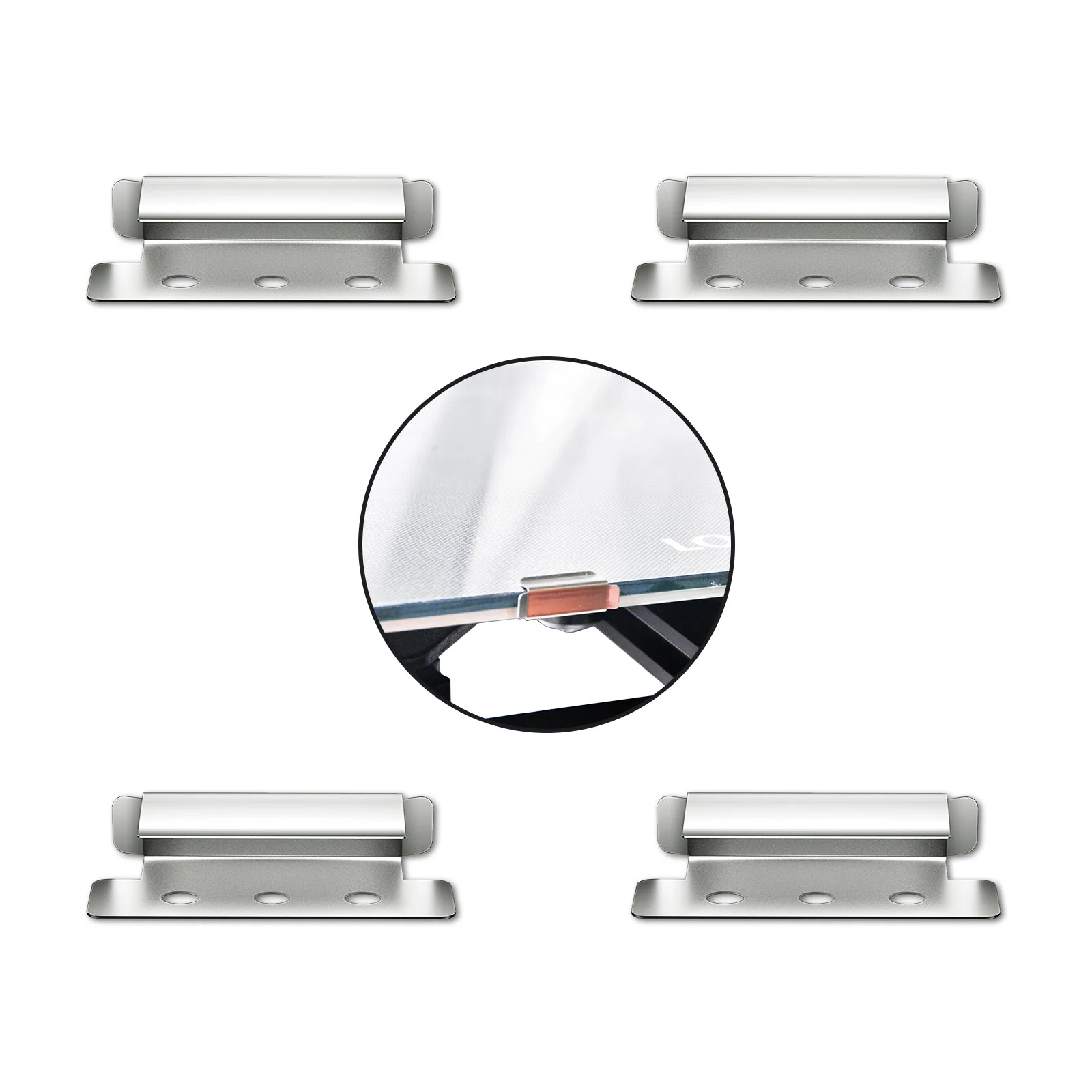 Heatbed Clamp for Build Platform Glass Retainer