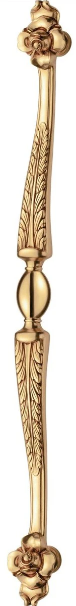 Casa Padrino conjunto de manija de puerta de lat¨®n barroco oro franc¨¦s 7,2 x 85 cm - Noble y Magn¨ªfico